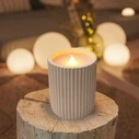 Διακοσμητικός φωτισμός NewGarden DOLO CANDLE Ceramic