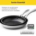 Castey Frying Pan E-S18 Grey Stainless Steel 18 cm