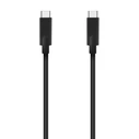 Καλώδιο USB-C Aisens A107-0705 Μαύρο 3 m