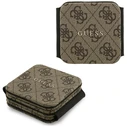 Guess 4G 15W MagSafe 3-in-1 Wireless Charger Brown
