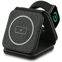 Guess 4G 15W MagSafe 3-in-1 Wireless Charger Black