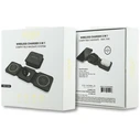 Guess 4G 15W MagSafe 3-in-1 Wireless Charger Black