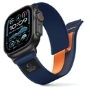 Tech-Protect Nylon Elite Apple Watch 8/9/10/11/SE/Ultra 44/45/46/49mm Navy/orange