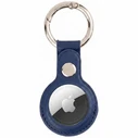 Mercury Leather AirTag navy blue