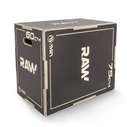 Πλειομετρικό Κουτί AMILA Plyo Box RAW Tempo 50x60x75 cm - Μαύρο
