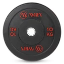 Δίσκος Amila Black R Bumper Slim 50mm 10Kg