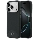 Mercedes Leather Wood Effect and Curve MagSafe Apple iPhone 17 Pro Max black