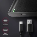 Θήκη Σκληρού Δίσκου Axagon Ee25-A6c Usb-C 3 .2 Gen 1 Sata 6g 2.5inc