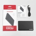 Θήκη Σκληρού Δίσκου Axagon Ee25-Sl External Housing, Plastic, Screwless, 3.2 Gen1 Sata 6g 2.5, Black
