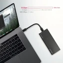 Θήκη Σκληρού Δίσκου Axagon Thin Rib 42-80mm Box Usb-C 3.2 Gen2 - M.2 Nvme Ssd