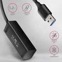 USB Hub Axagon Mini Hue-M1al 4x Usb 3.2 Gen 1, Metal, 1.2m Usb-A 