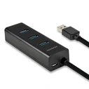 USB Hub Axagon Charging Hue-S2bp 4x Usb 3.2 Gen 1, 1.2m , Micro usb Charging, Incl. Ac 
