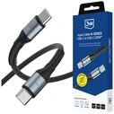 3MK Hyper Cable N-SERIES USB-C / USB-C 1.5m 20V/5A 100W black