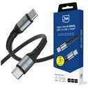 3MK Hyper Cable N-SERIES USB-C / USB-C 3m 48V/5A 240W black