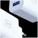 3MK FlowPower Wall Charger 2xUSB-A 10W 2.4A white
