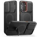 Tech-Protect Kevlar Aura MagSafe Samsung Galaxy A57 Black/orange