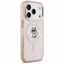 Karl Lagerfeld IML Choupette Sketch Logo MagSafe Apple iPhone 17 Pro pink