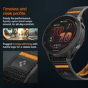 Spigen Athlex Air Garmin Quick Release 22mm Active Black/orange