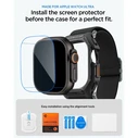 Spigen Lite Fit Pro & Tempered Glass Apple Watch Ultra 1 / 2 / 3 49mm Matte Black