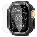Spigen Rugged Armor & Tempered Glass Apple Watch Ultra 1 / 2 / 3 49mm Matte Black