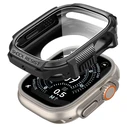 Spigen Rugged Armor & Tempered Glass Apple Watch Ultra 1 / 2 / 3 49mm Matte Black