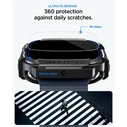 Spigen Rugged Armor & Tempered Glass Apple Watch Ultra 1 / 2 / 3 49mm Matte Black