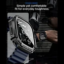 Spigen Rugged Armor & Tempered Glass Apple Watch Ultra 1 / 2 / 3 49mm Matte Black