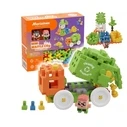 Τουβλάκια Blocks Waffle Mini Marioinex Garbage Truck 14 Pcs