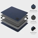 UNIQ Dfender Sleeve 16" charcoal black