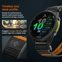 Spigen Athlex Air Garmin QuickFit 22mm Active Black/orange