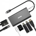 USB Hub Unitek 8-In-1 Usb-C 3.1; Pd 100w; D1019b