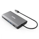 USB Hub Unitek 8-In-1 Usb-C 3.1; Pd 100w; D1019b