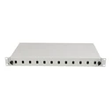 Patch Panel Lanberg 12XSC simplex/12XLC duplex 19 1U Gray + accessories