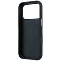 Mercedes Leather Semi Wrap Iconic Line MagSafe Apple iPhone 17 Pro black