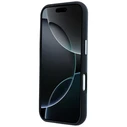 Mercedes Leather Semi Wrap Iconic Line MagSafe Apple iPhone 17 Pro Max navy blue