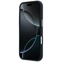 Mercedes Leather Semi Wrap Wood Effect MagSafe Apple iPhone 17 Pro black