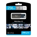 USB Flash 256 GB PNY Pendrive Usb 3.2 Pro Elite V2 P-Fd256prov2-Ge