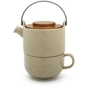Bredemeijer Umea Tea-for-one Porcelain Teapot Beige 500ml