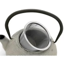 Bredemeijer Jang Cast Iron Teapot with Filter, Grey, 1100 ml (Model 153019)