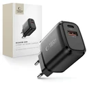 Tech-Protect NCA65W-GAN USB-A, USB-C Network Charger PD 65W / QC3.0 Black