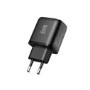 Tech-Protect NCA65W-GAN USB-A, USB-C Network Charger PD 65W / QC3.0 Black