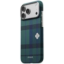 PITAKA Flora in Grid Edge Apple iPhone 17 Pro Max forest dawn