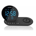 Ραδιορολόι Blaupunkt Fm Pll Alarm/Usb/Cr85bk Charge/Wireless Charging/Indoor/Outdoor Temperature/Black