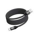Mobile Origin Μαγνητικό Καλώδιο USB-A σε USB-C 1 m Μαύρο