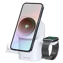 Φορτιστής Mobile Origin 3in1 Wireless Qi2 Charging Station PW11 λευκό