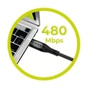 Καλώδιο USB-C σε USB-C 100W 1.5m Mobile Origin (MO-100WDC-CB2)