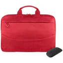 Tucano Idea Laptop Bag 15.6" + Mouse Red