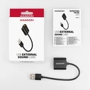 Εξωτερική Κάρτα Ήχου Axagon ADA-12, USB 2.0 external sound card 16b