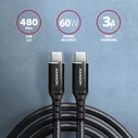 Καλώδιο Axagon Bucm-Cm30ab Cabl E Usb-C Usb-C 3.0m