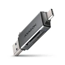 Card Reader Axagon Cre-Dac Usb Sd/Microsd Usba+